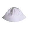 Dolce & Gabbana White Cotton Wide Brim Bucket Hat