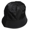 Dolce & Gabbana Black Cotton Wide Brim Bucket Hat