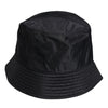 Dolce & Gabbana Black Cotton Wide Brim Bucket Hat
