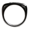 Dolce & Gabbana Silver Tone Brass Anello DG Logo Ring