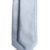 Dolce & Gabbana Light Blue Solid Silk Adjustable Necktie Tie