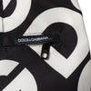 Dolce & Gabbana Black White Logo Beachwear Shorts Swimwear