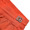 Dolce & Gabbana Orange Polyester Beachwear Shorts 2Pc Swimwear