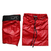 Dolce & Gabbana Red Polyester Beachwear Shorts 2Pc Swimwear