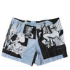 Dolce & Gabbana Blue Statue Print Cotton Mens Shorts