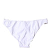 Dolce & Gabbana White Nylon Beachwear Bikini Bottom Swimwear