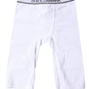 Dolce &amp; Gabbana – Kurze Strumpfhose aus Baumwolle mit weißem Logo