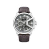 Police Brown Leather Dress Watch