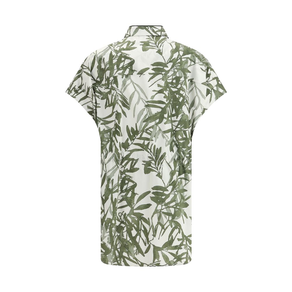 Mehrfarbiges Hemd mit Baumwollmuster von Brunello Cucinelli