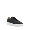 Philipp Plein Black Rubber Low Top Sneakers