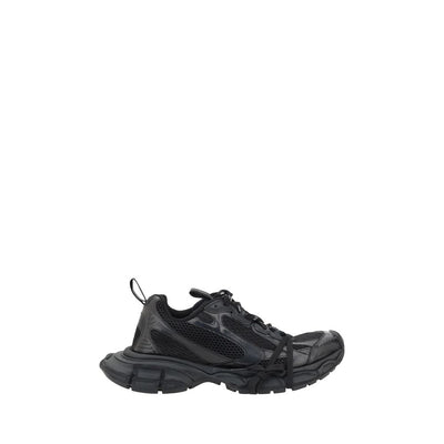 Balenciaga Black Rubber Athletic Sneakers