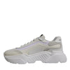 Dolce & Gabbana White Daymaster Low Top Sneakers Shoes