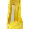 Dolce & Gabbana Yellow Crystal Heels CINDERELLA Shoes