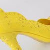 Dolce & Gabbana Yellow Crystal Heels CINDERELLA Shoes