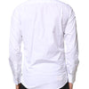 Dolce & Gabbana White Cotton Long Sleeves Formal Dress Shirt