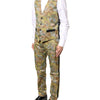 Dolce & Gabbana Multicolor Camouflage SICILIA 3 Piece Suit