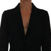 Blazer en nylon vert foncé semi-transparent Dolce &amp; Gabbana