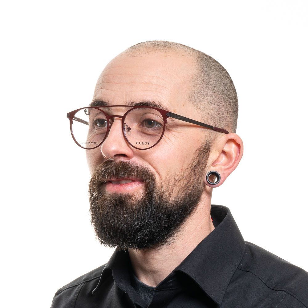 Guess Rote Brillenfassungen für Herren