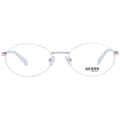 Guess White Metal Glasses (Frames)