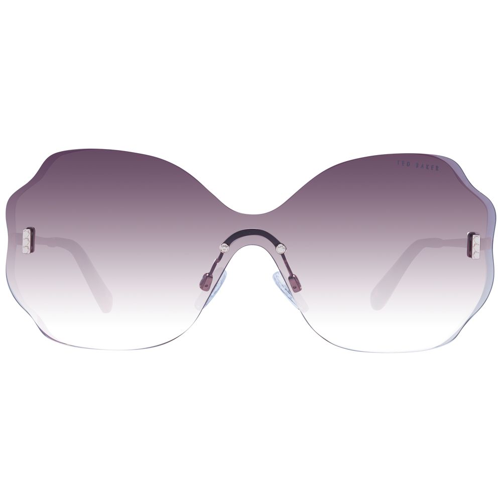 Ted Baker – Roségoldfarbene Sonnenbrille für Damen