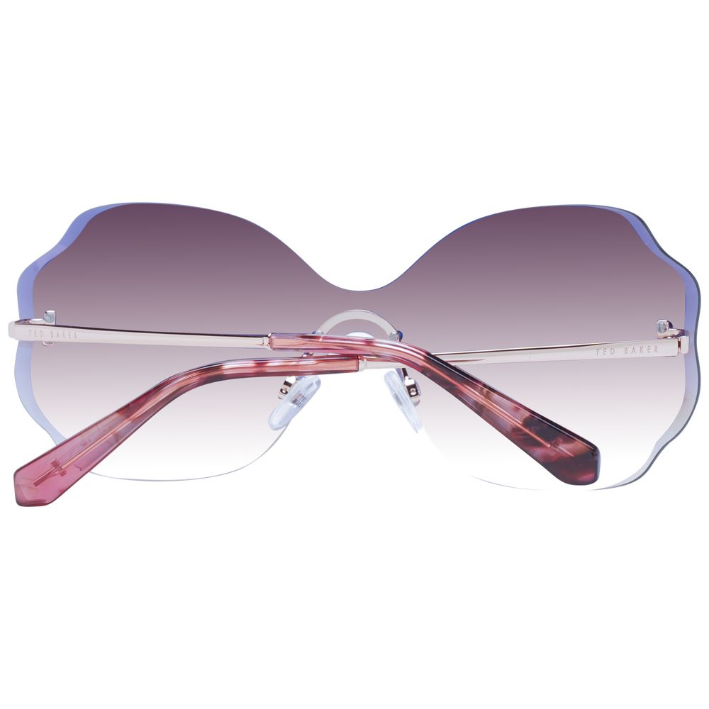 Ted Baker – Roségoldfarbene Sonnenbrille für Damen