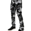 Dolce &amp; Gabbana – Mehrfarbige, zerfetzte Skinny-Jeans aus Camouflage-Stoff