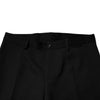 Dolce & Gabbana Black Wool Tapered Formal Dress Pants