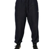 Dolce & Gabbana Black Jacquard Jogger Men Sweatpants Pants