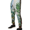 Dolce & Gabbana Multicolor Tropical Jogger Sweatpants Pants