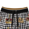 Dolce & Gabbana Multicolor Houndstooth Crown Men Sweatpants Pants
