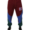 Dolce & Gabbana Multicolor Cotton Men Jogger Sweatpants Pants