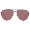 Timberland Gray Metal Sunglasses