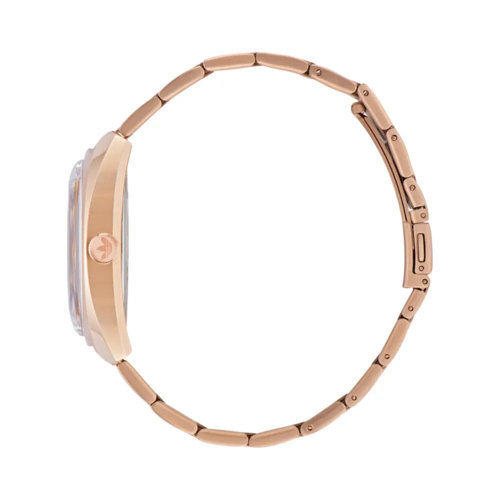 Adidas Mehrfarbige Edelstahl-Dresswatch