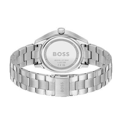 Hugo Boss Silver Stainless Steel Dress Watch