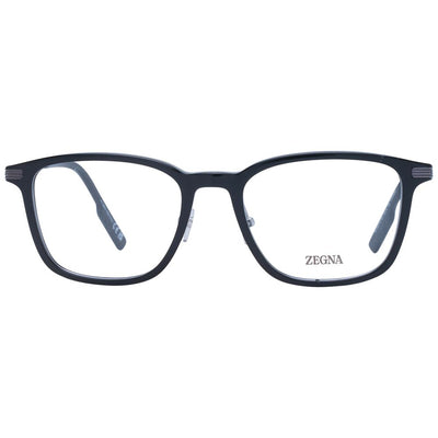 Ermenegildo Zegna Black Plastic & Titanium Glasses (Frames)
