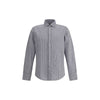 Deperlu Blue Cotton Pattern Shirt