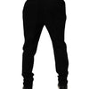 Dolce & Gabbana Black Cotton Stretch Skinny Pants