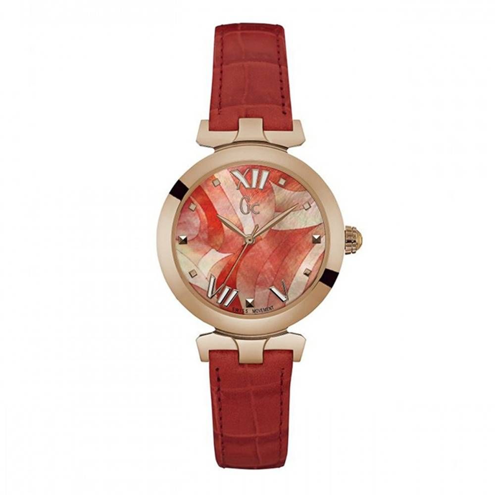 GC Orange Leder-Dresswatch