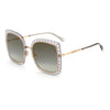 Jimmy Choo Sonnenbrille aus goldenem Metall