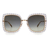Jimmy Choo Sonnenbrille aus goldenem Metall