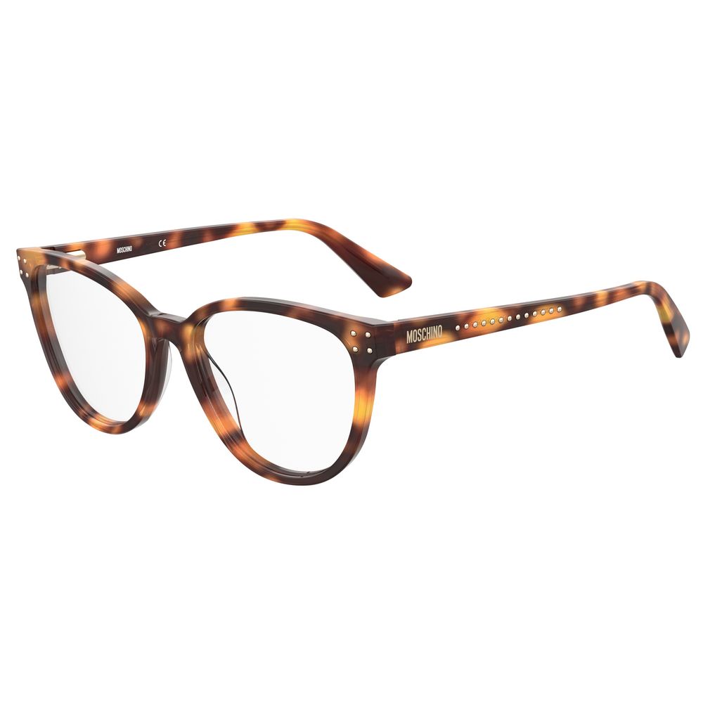 Moschino Brille aus braunem Acetat (Gestell)