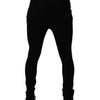 Dolce & Gabbana Black Cashmere Jogger Men Sweatpants Pants