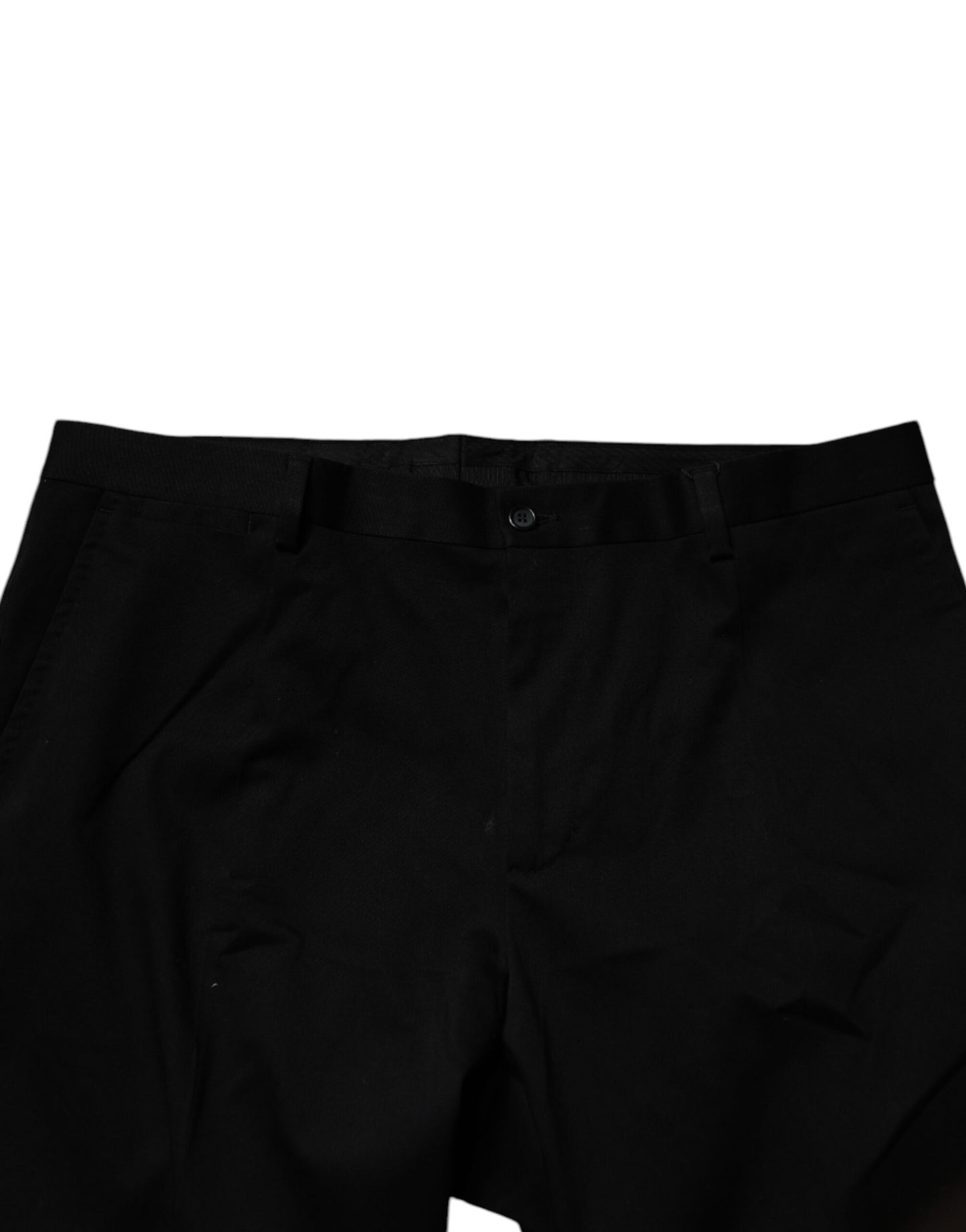 Dolce &amp; Gabbana Schwarze Herren-Enge-Hose aus Baumwolle