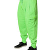 Dolce & Gabbana Neon Green Cargo Jogger Men Sweatpants Pants