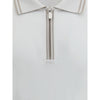 Svevo White Cotton Polo Shirt