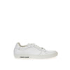 Roberto Cavalli White Leather Low Top Sneakers