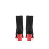 Alexander McQueen Black Neoprene Ankle Boots
