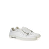 Roberto Cavalli White Leather Low Top Sneakers