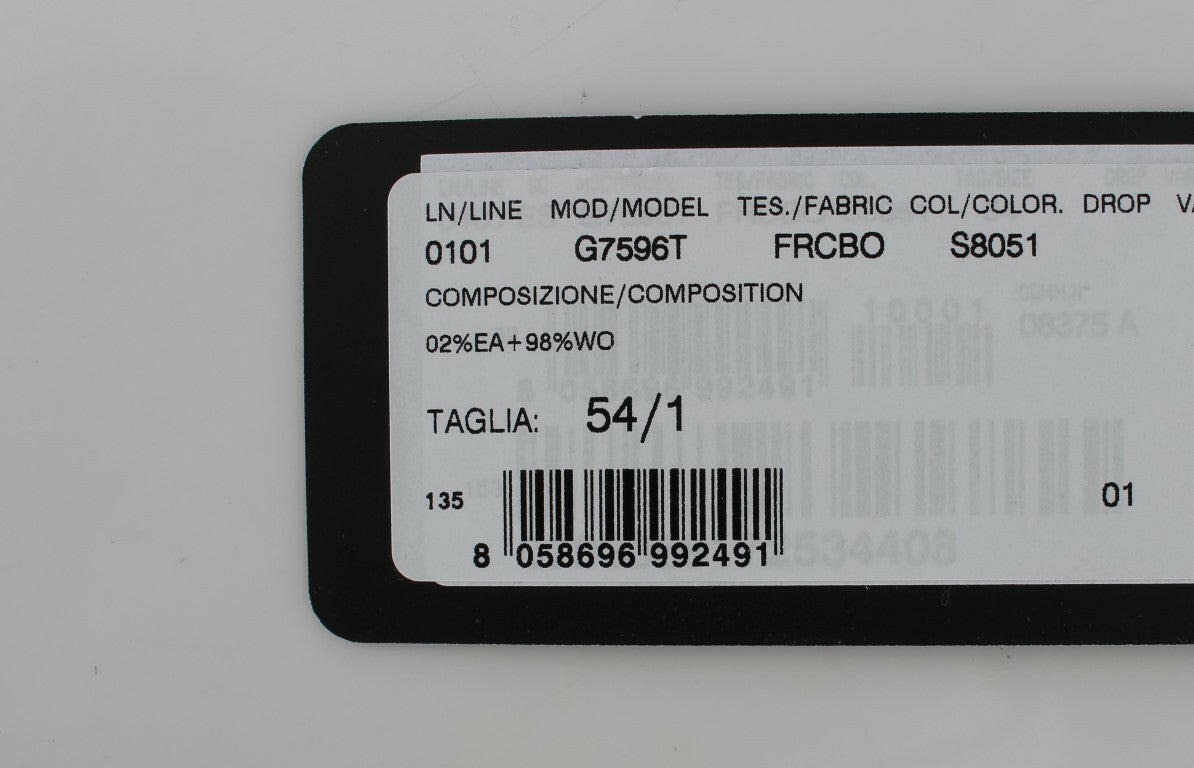 Dolce &amp; Gabbana Élégant gilet en laine à rayures grises