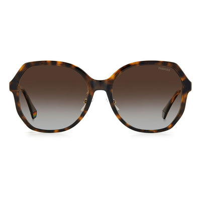 Polaroid Brown Plastic Sunglasses